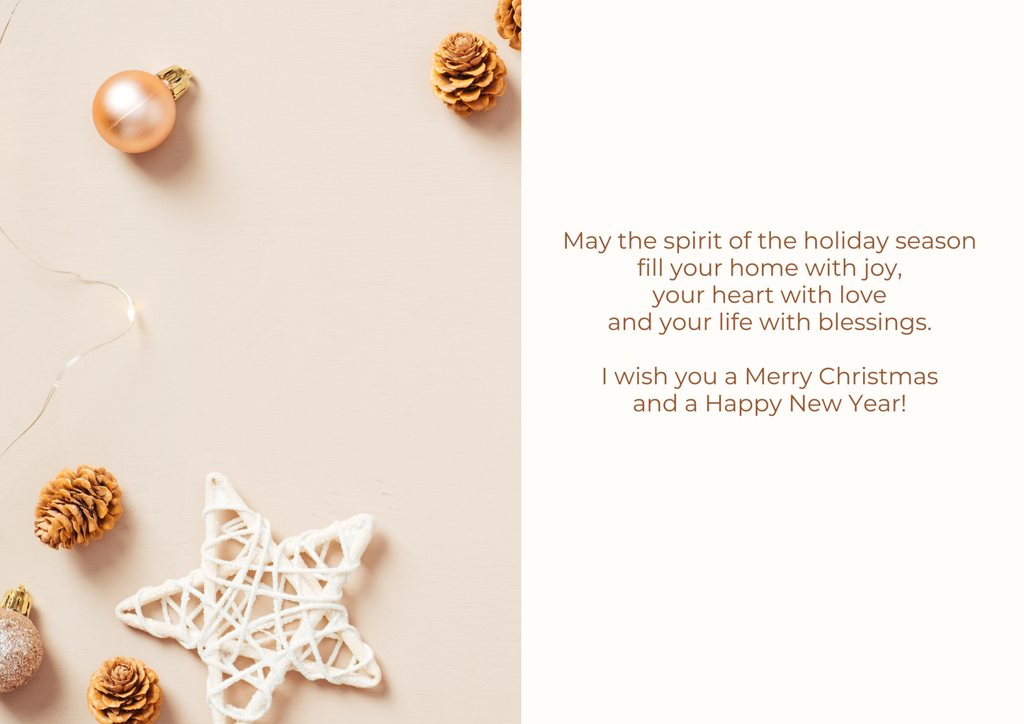 Elegant Christmas Card