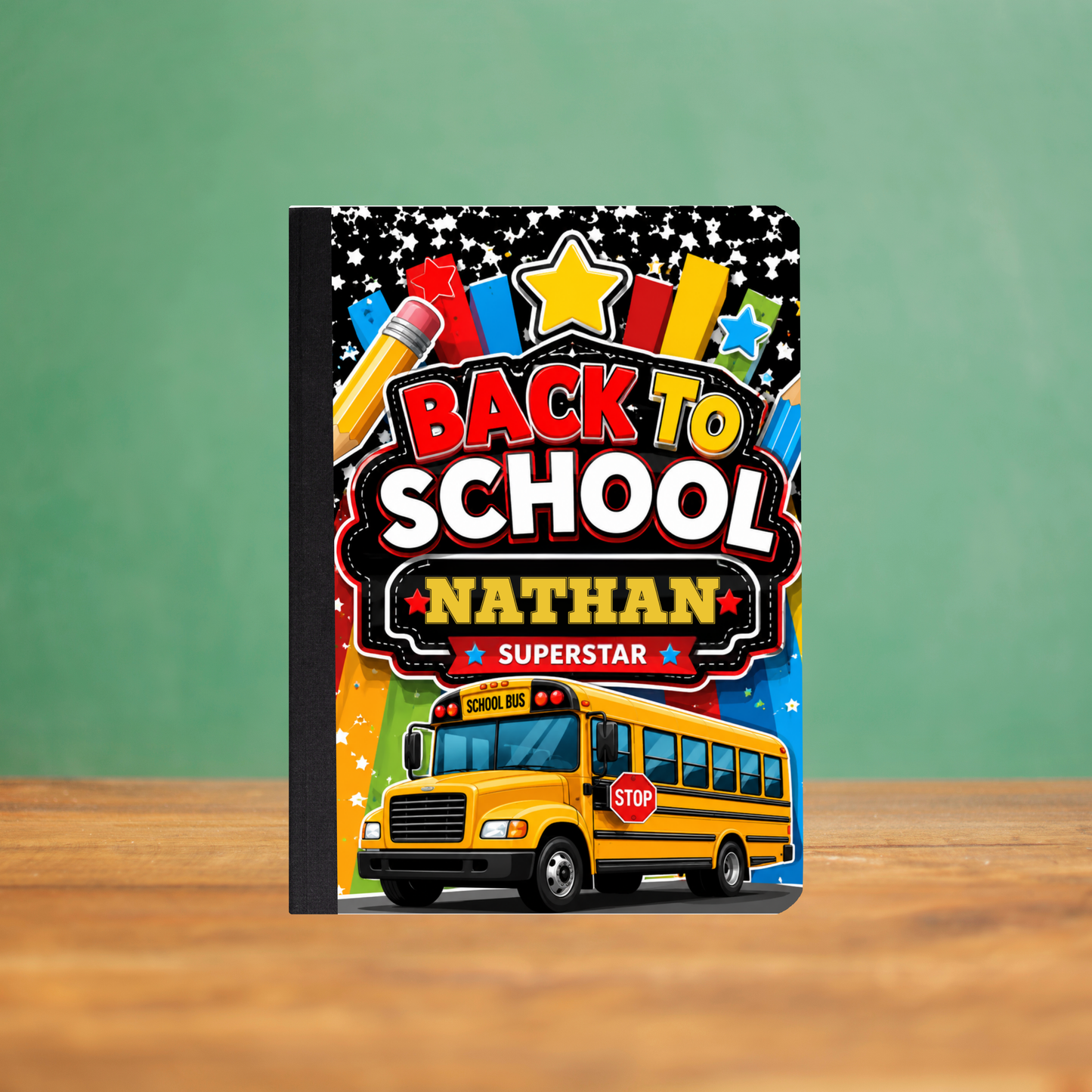 C5 Composition Book Cover