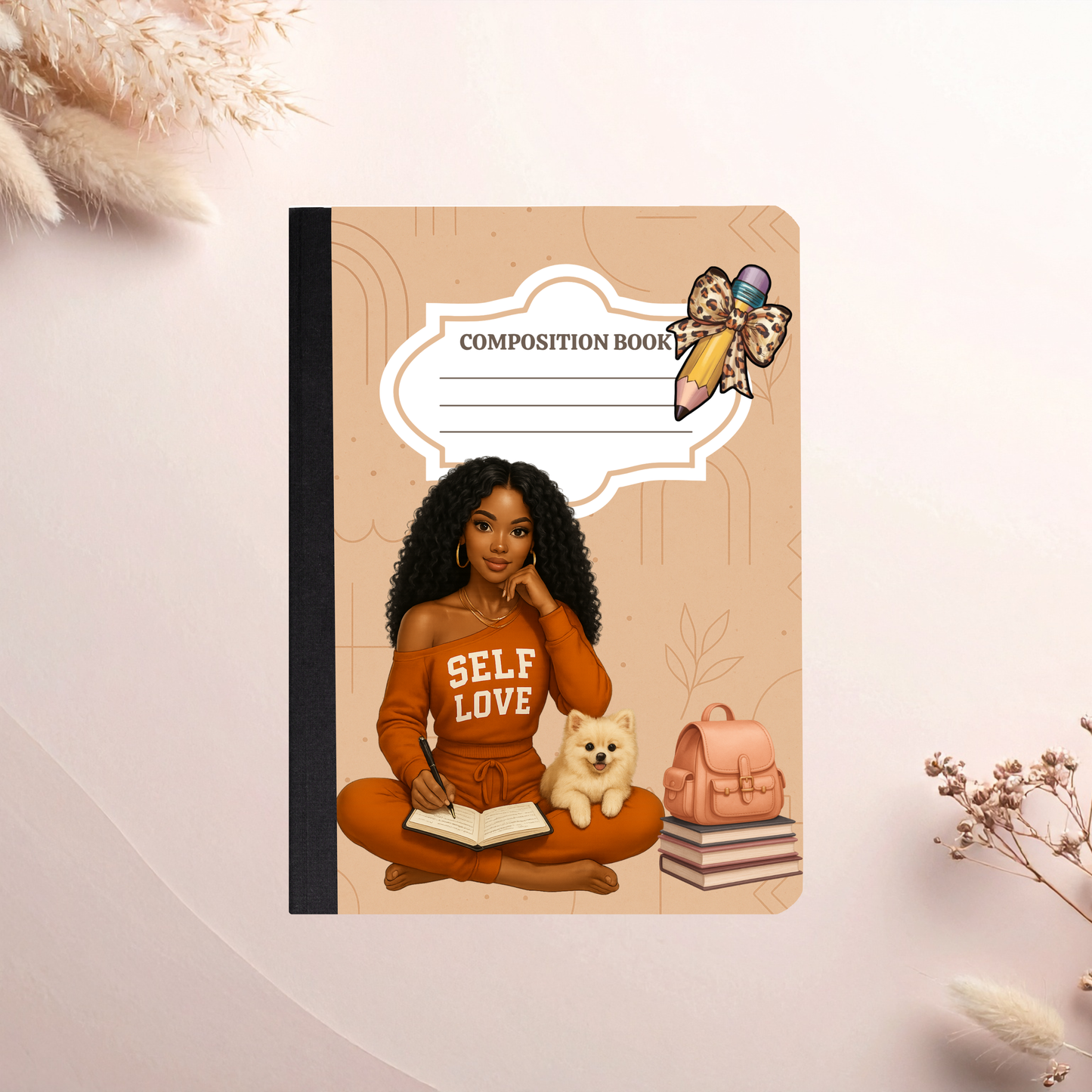Boho Composition Book Cover