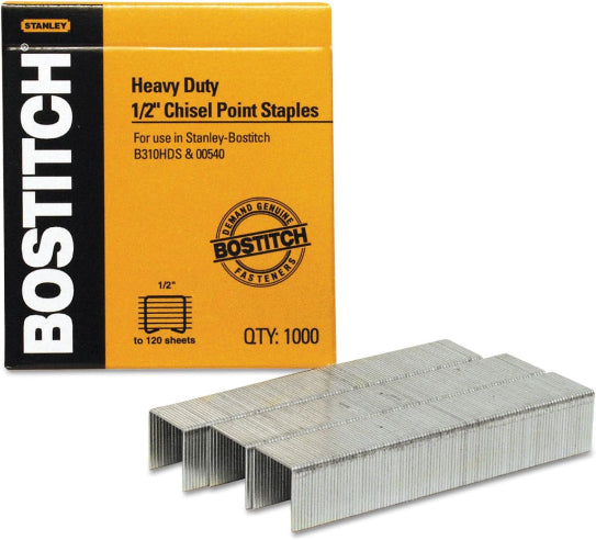 Bostitch Office SB351/2-1M Heavy Duty Premium Staples