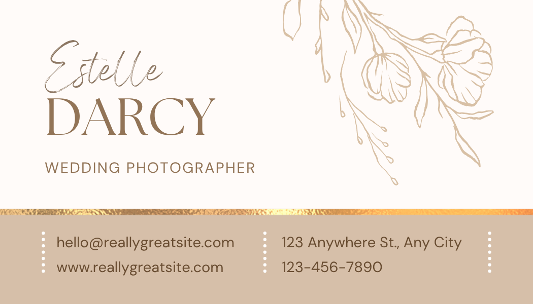 Elegant Professional Business Card