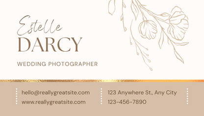 Elegant Professional Business Card