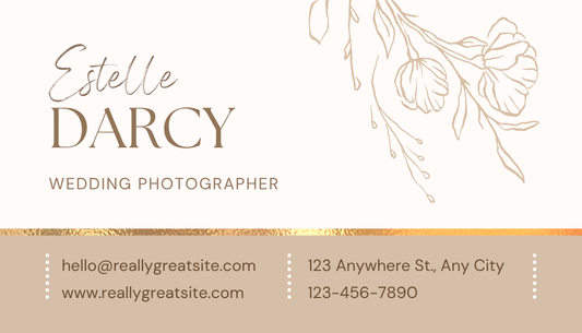 Elegant Professional Business Card