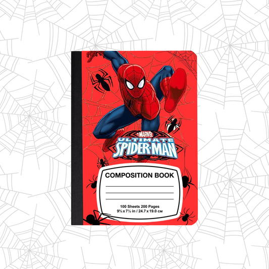 Spider Man Composition Book Cover