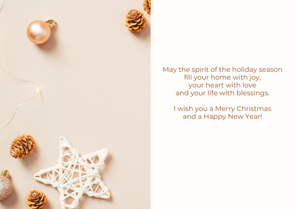 Elegant Christmas Card