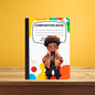 Retro Kid Composition Book Cover