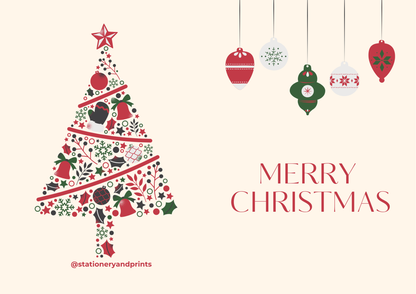 Christmas Tree Christmas Card