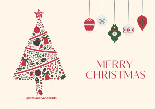 Christmas Tree Christmas Card