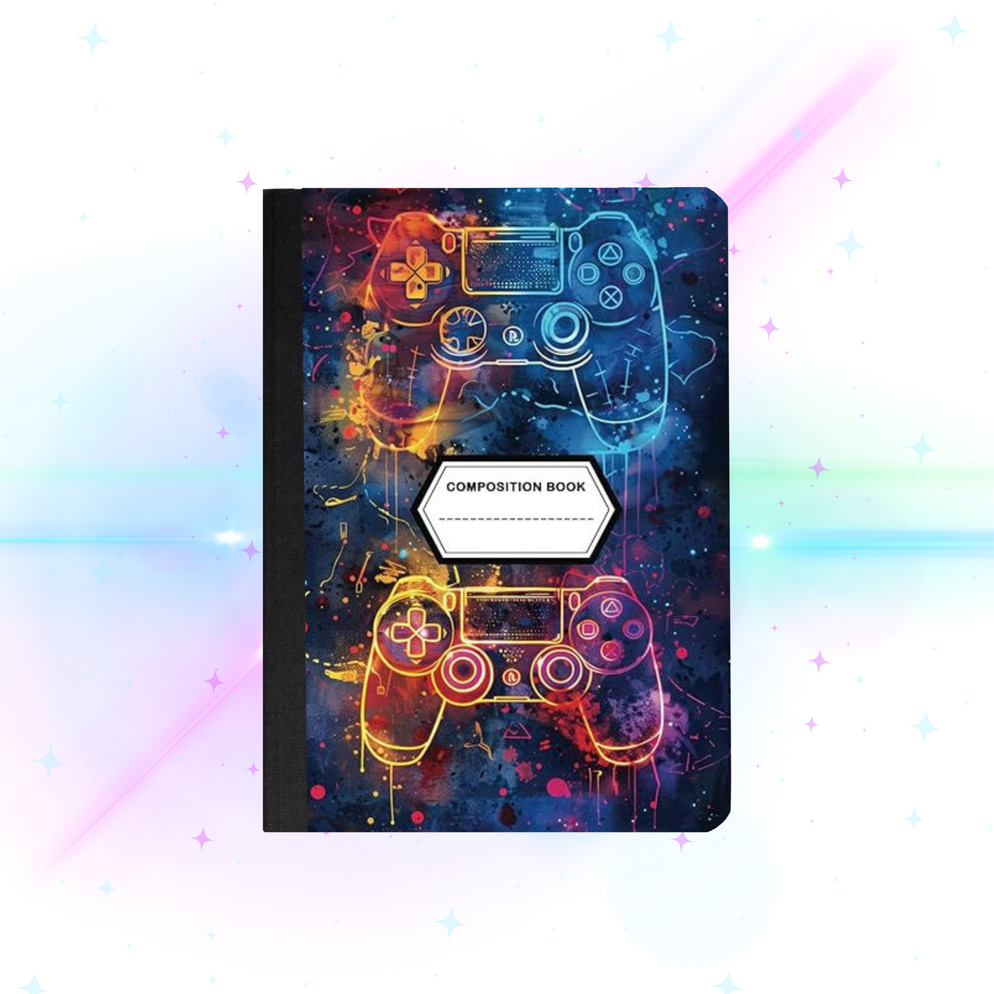 Gamer Composition Book Cover