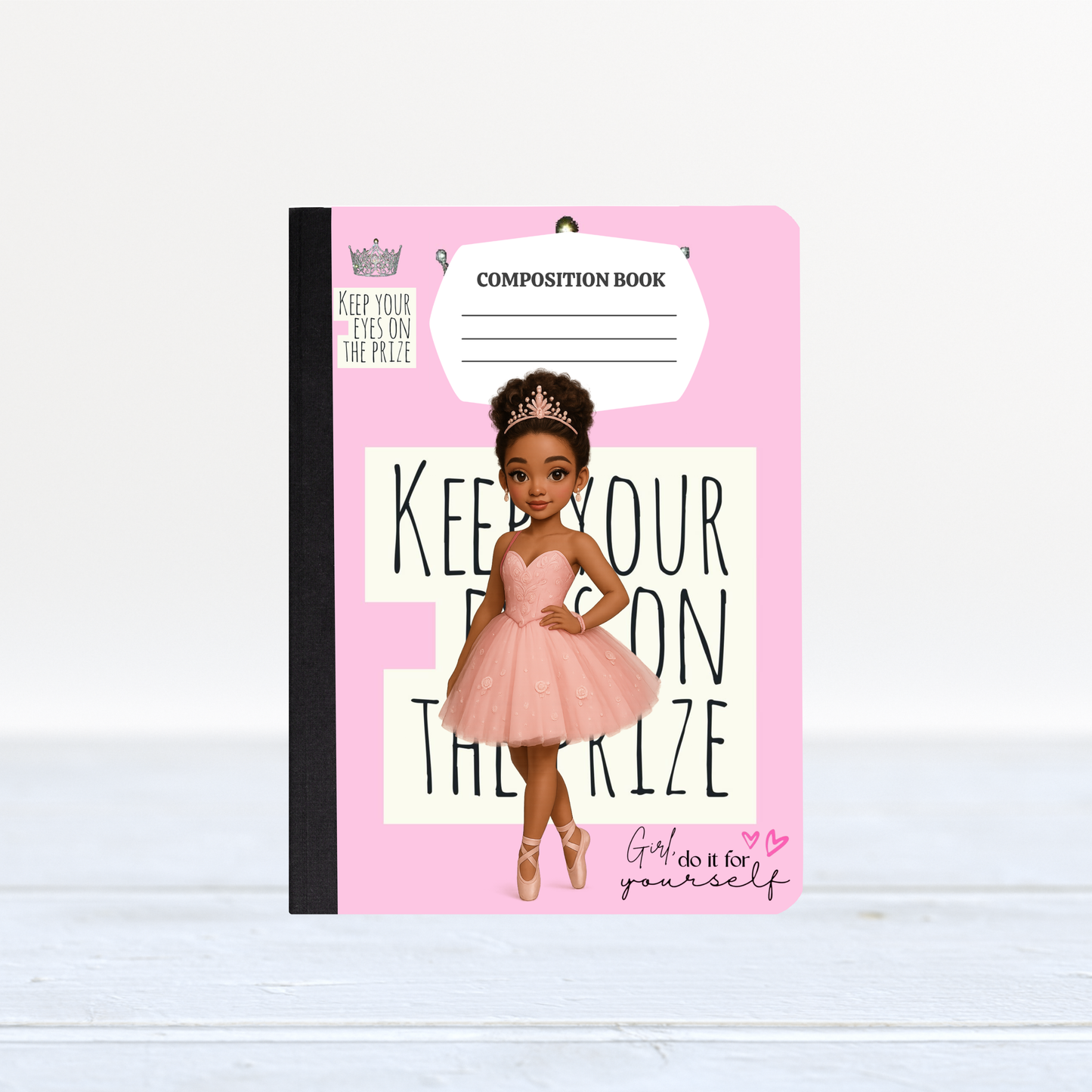 Ballerina Composition Book Cover
