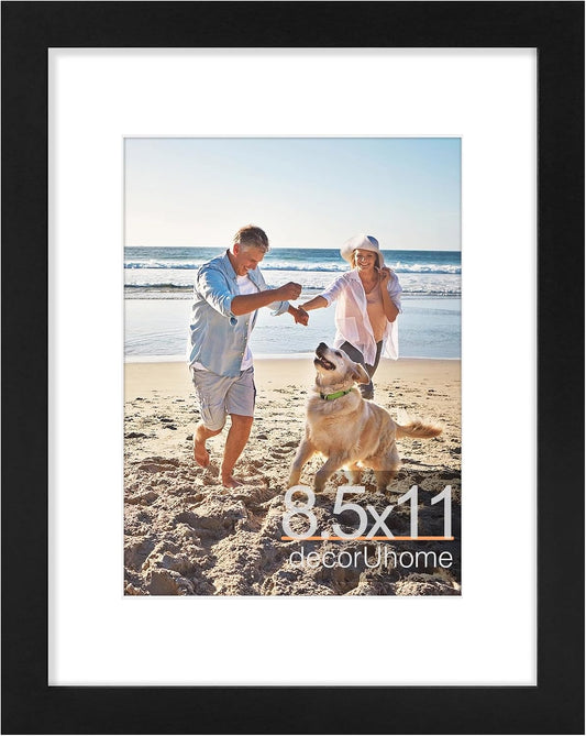 8.5x11 Picture Frame - Black