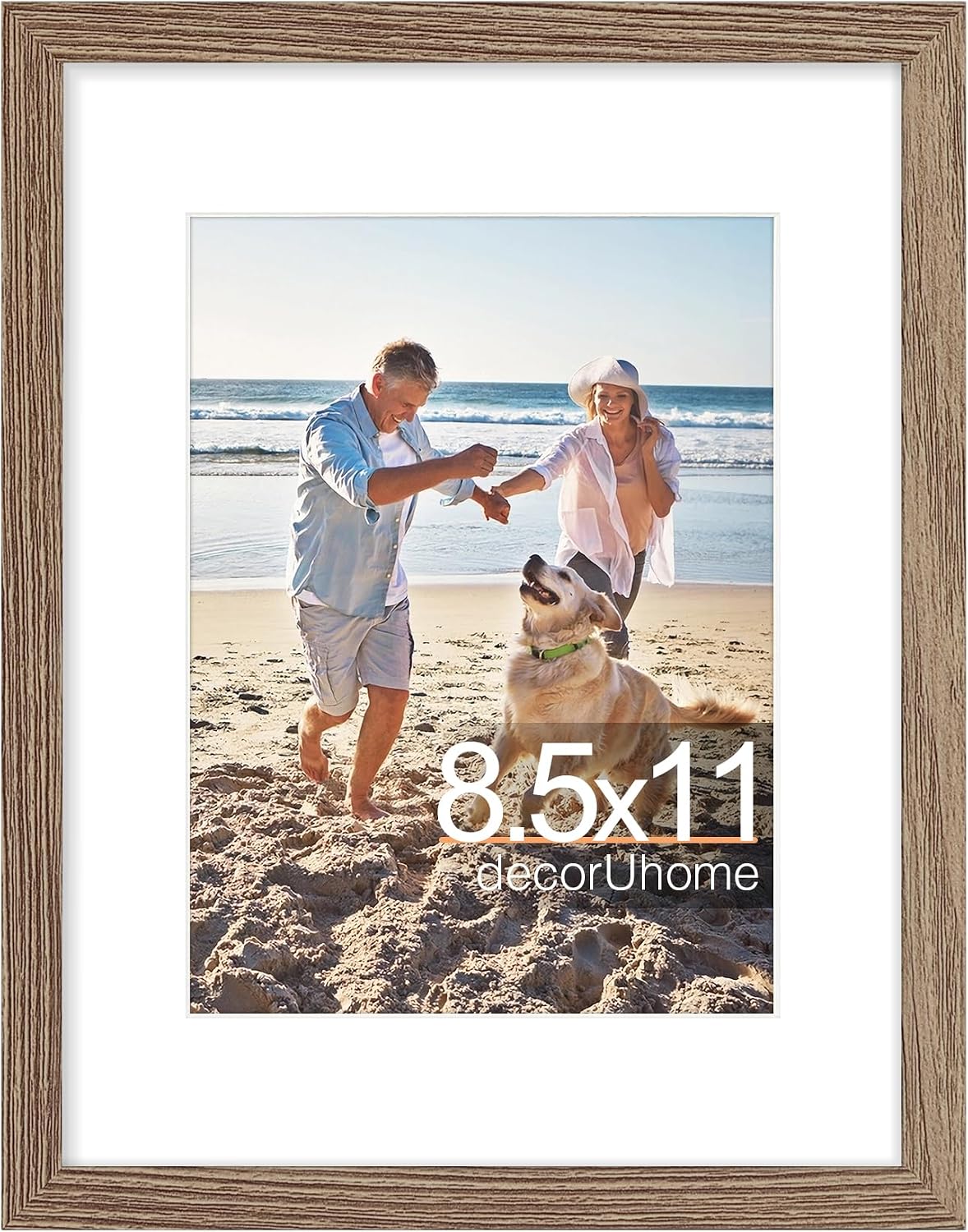 8.5x11 Picture Frame - Oak