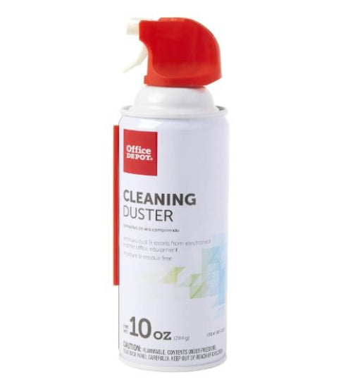 Office Depot Cleaning Duster, Compressed Air 10 Oz