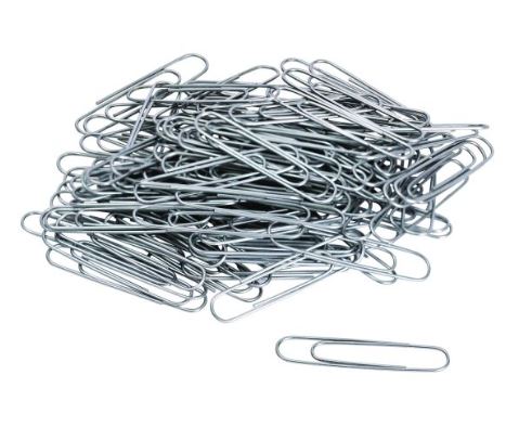 70 Silver Paper Clips, JUMBO (2 inch) With Box For Easy Storage