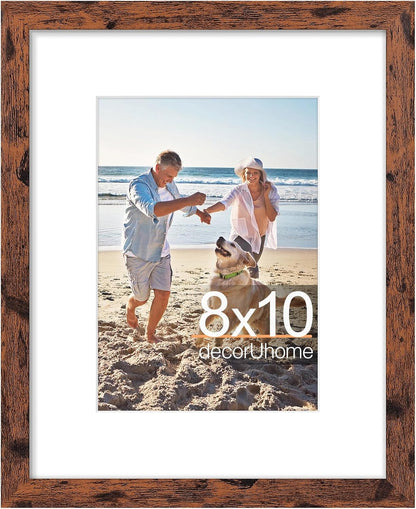 8x10 Picture Frame - Distressed Brown